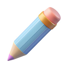 Pastel Office Supplies 3D Icons – Aesthetic Stationery, Technology & Workspace Essentials for Modern Productivity | Transparent Background