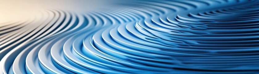 Close up of blue and white abstract background with artistic patterns and textures