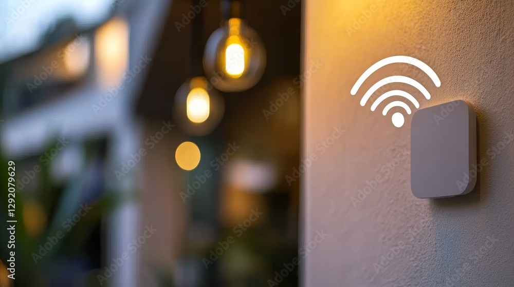 Poster wireless wifi connection global coverage