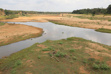 Krüger Park - Afrikanischer Busch – Letaba River / Kruger Park - African bush – Letaba River /