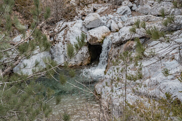 Nature on the mountain olympus in Greece.