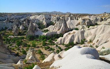  A view from Goreme, Nevsehir, Turkey.
