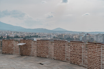 View from the tower of Thessaloniki. A beautiful view over the city. 