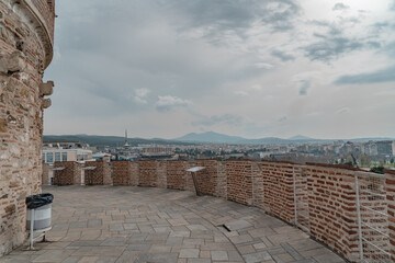 View from the tower of Thessaloniki. A beautiful view over the city. 