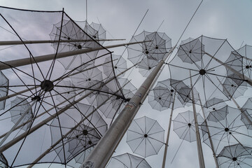 The umbrellas of Thessaloniki.
