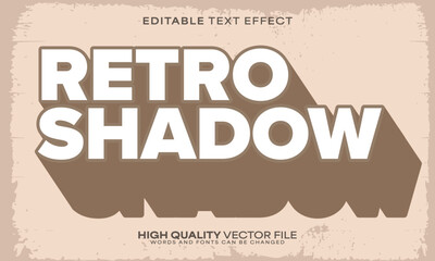 Obraz premium Retro classic text effect, editable text effect and vintage 3d font style bold shadow oldschool poster design