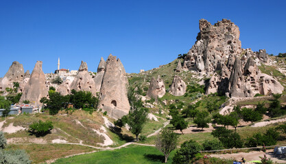  A view from Goreme, Nevsehir, Turkey.