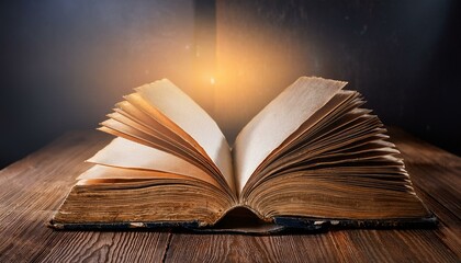 old empty book