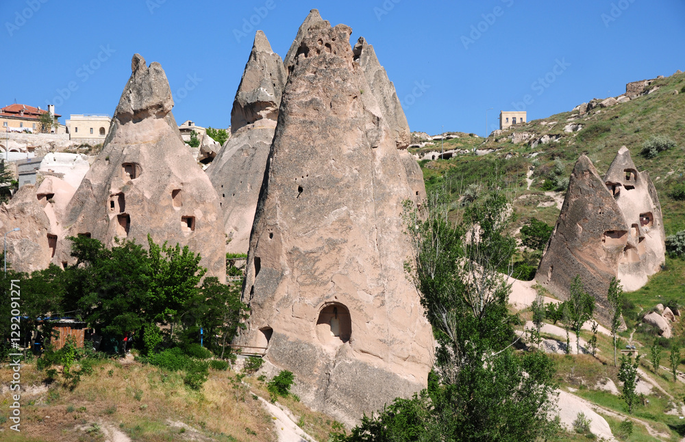 Sticker  A view from Goreme, Nevsehir, Turkey.