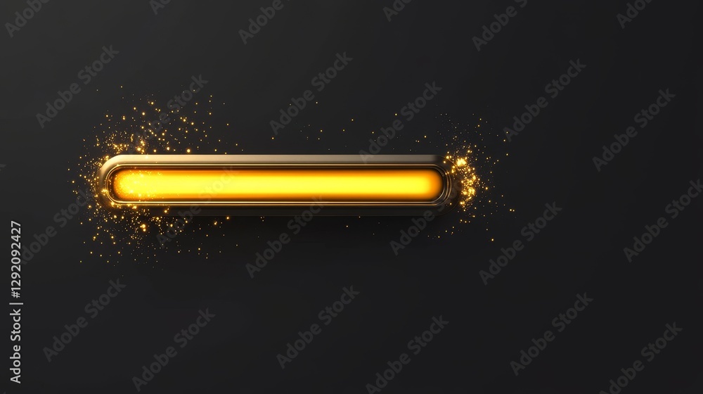 Aufkleber a vibrant and eyecatching loading graphic showcasing sparkling particles, along with brilliantly glo
