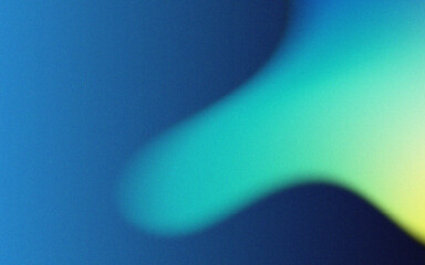 Blue Green Gradient with Curves and Textured Design