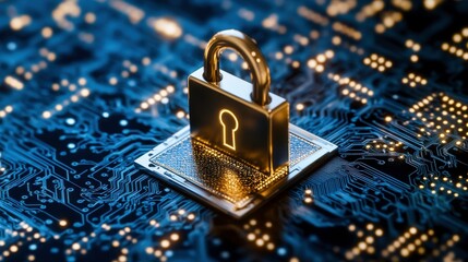 Digital Data Protection and Encryption Concepts Visualized