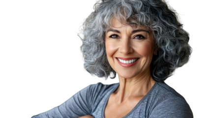 Beautiful Senior Woman In Sportswear Smiling Active Lifestyle Transparent PNG