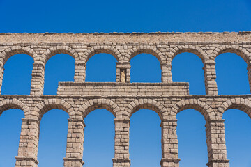 aqueduct of segovia spain