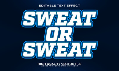 Gym muscle text effect, editable text effect and fitness 3d font style bold shadow bodybuilding poster design