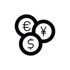 Coins Vector icon