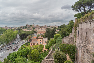 The city of Rome in Italy.