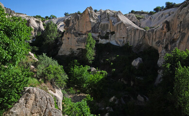  A view from Goreme, Nevsehir, Turkey.