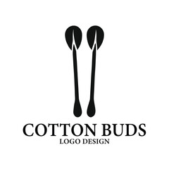 Cotton Buds Vector Logo Design