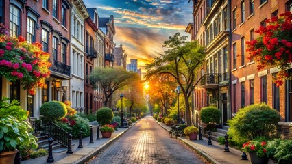 Fototapeta premium street in the old town of tallinn estonia