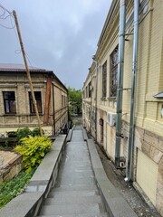 narrow street in the old town