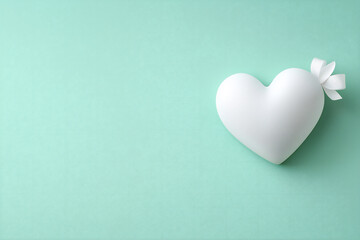 Fototapeta premium rounded edge heart border