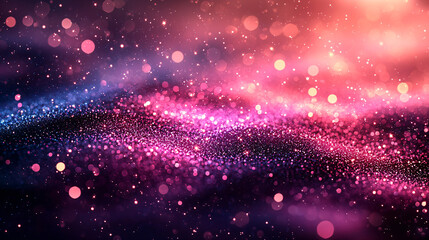 Cosmic Liquid Galaxy. Abstract Space Water Background