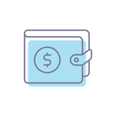 Wallet Vector icon