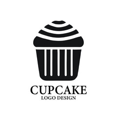 Cupcake Vector Logo Design