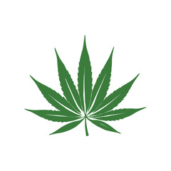 cannabis leaf logo