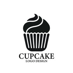 Cupcake Vector Logo Design