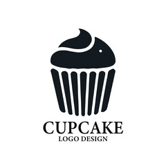 Cupcake Vector Logo Design