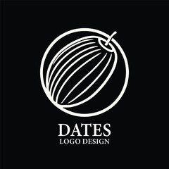 Dates Vector Logo Design