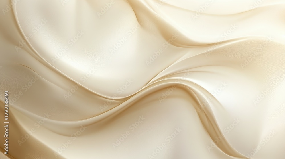 Poster abstract background with smooth shapes