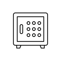 Safe Vector icon