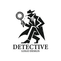 Detective Vector Logo Design