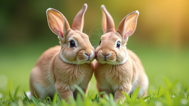 rabbits small adorable mammals bring joy people worldwide cute appearances gentle
