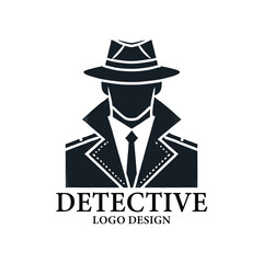 Detective Vector Logo Design