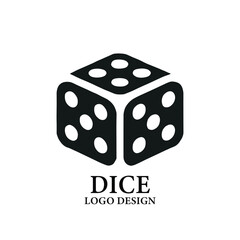 Dice Vector Logo Design