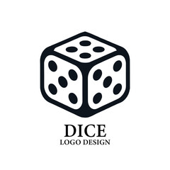 Dice Vector Logo Design