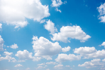 blue sky background with tiny clouds. panorama