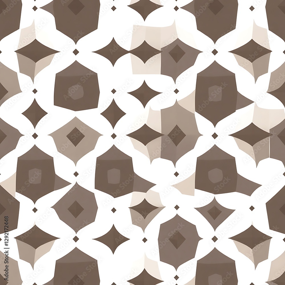 Aufkleber geometric pattern: a captivating abstract geometric pattern repeats across the frame.