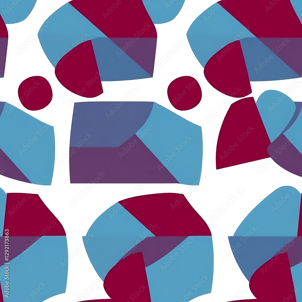 Aufkleber geometric pattern abstract: an eye-catching pattern featuring abstract shapes, geometric forms in a 