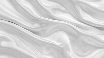 Obraz premium White cotton bed linen with soft pillows and blankets in a cozy bedroom.