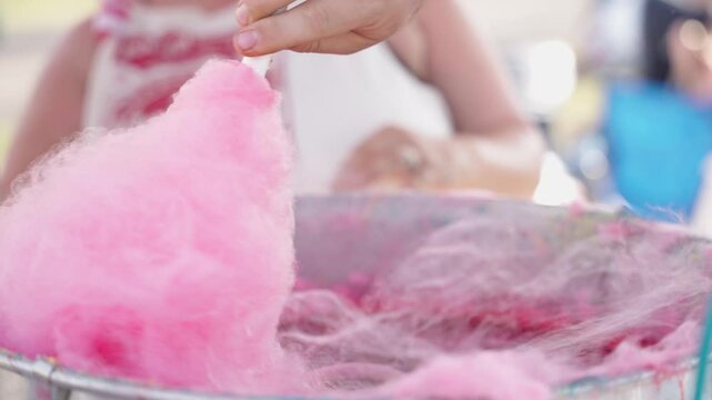 Cotton Candy at the Fair