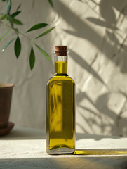 Botella de aceite de oliva virgen extra 