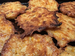 Latke traditional Ashkenazi Jewish cuisine