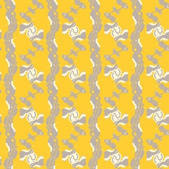 Seamless background in modern minimalistic style. Colorful vector texture with abstract elements. 