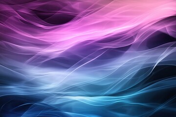 Fototapeta premium Abstract Flowing Waves of Color