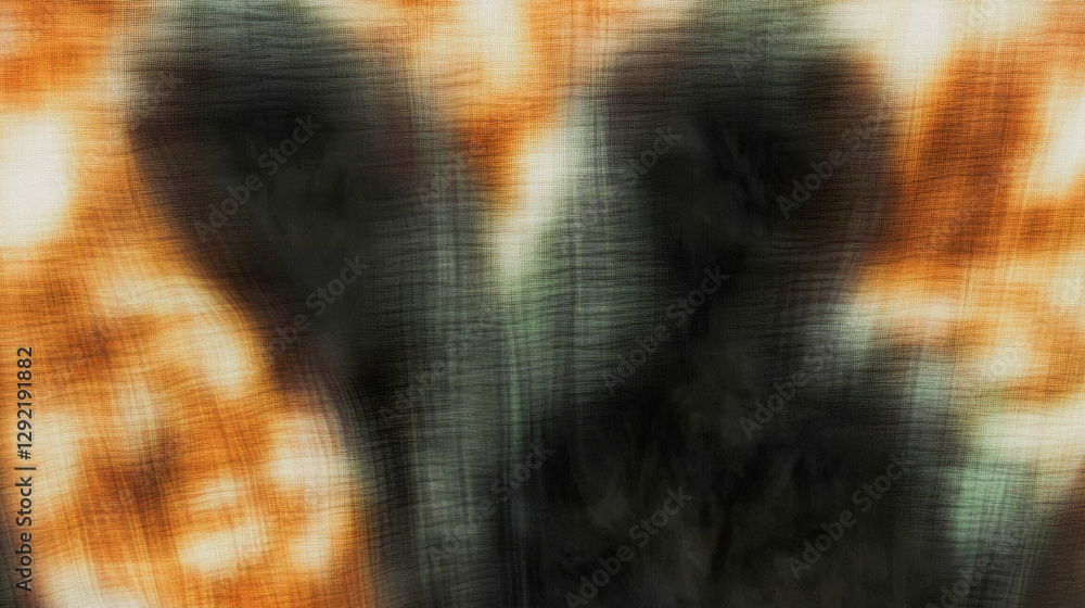 Poster abstract nature inspired background with fuzzy textures and warm tones